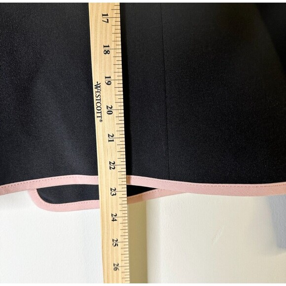 Black Label Evan Picone Blazer Women Plus 18 Black Pink Corpcore Boutique NWOT - Picture 6 of 9